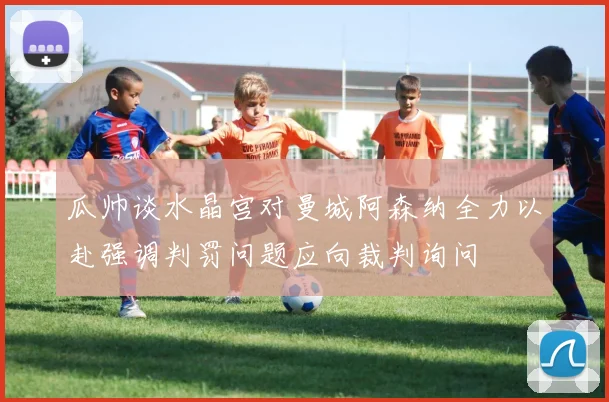 瓜帅谈水晶宫对曼城阿森纳全力以赴强调判罚问题应向裁判询问